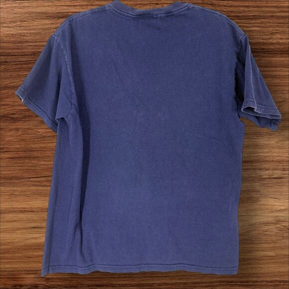 Vintage Star Wars Darth/Lord Vader Graphic Tee Navy Blue Short Sleeve T-Shirt - Picture 4 of 4